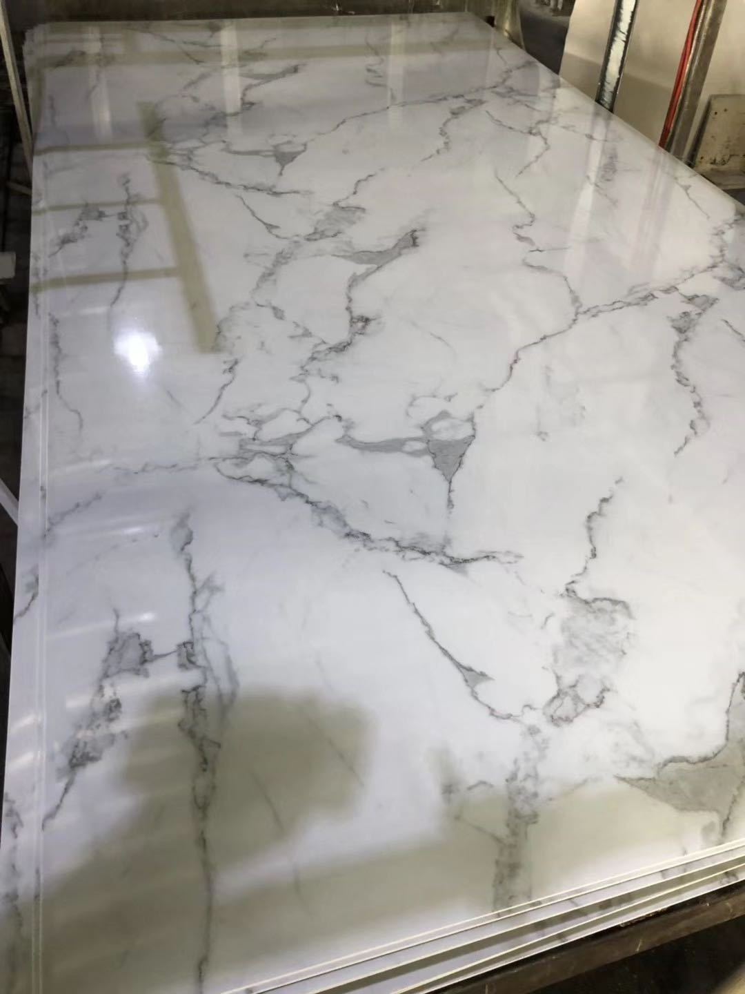 2mm 3mm 4mm 5mm 6mm wall decoration uv pvc marble sheets plastic sheets wall panels for sale