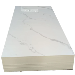 Factory Modern Style Design PVC Marble Plate Sheet 1220x2600 4mm PVC Indoor Decoration Wall Panel