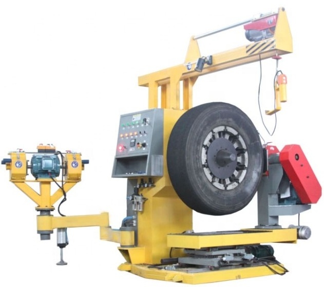 truck tire tread building machine / Waste tyre retreading machine