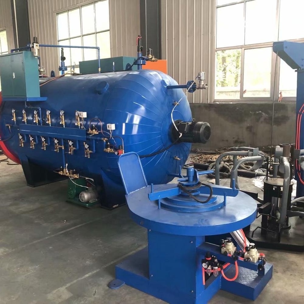 truck tire tread building machine / Waste tyre retreading machine