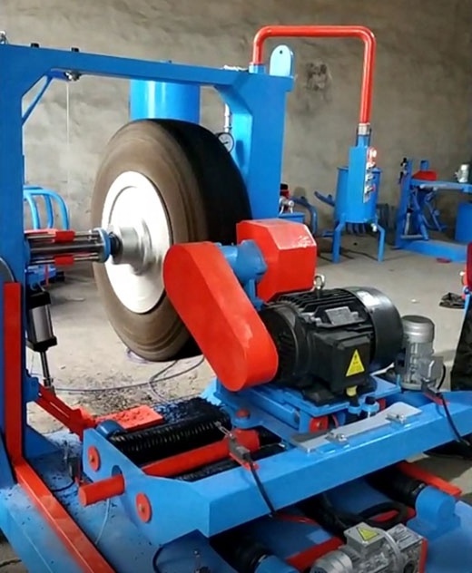 truck tire tread building machine / Waste tyre retreading machine