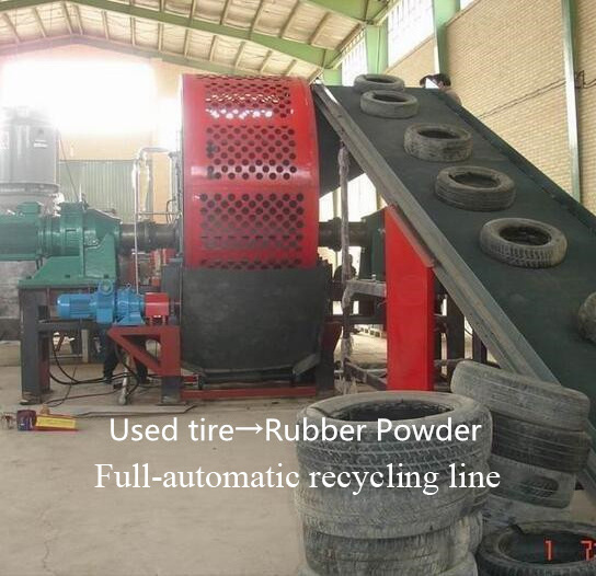 used tyre retreading/recycling tire inspection machine