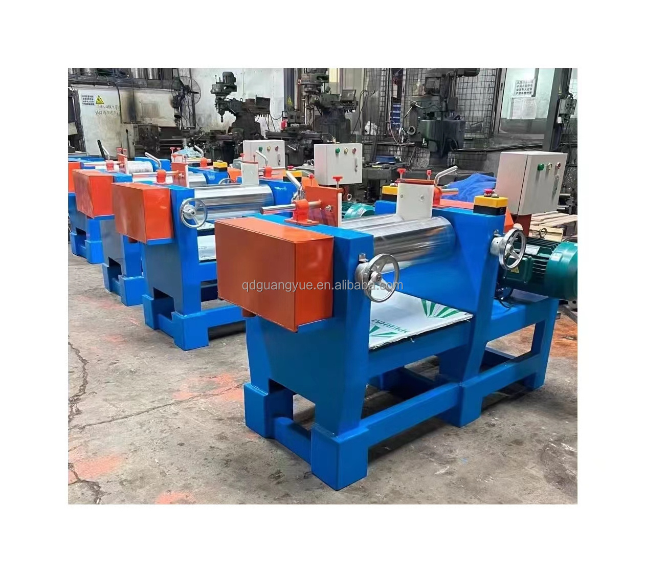 rubber mixing mill roller mixer