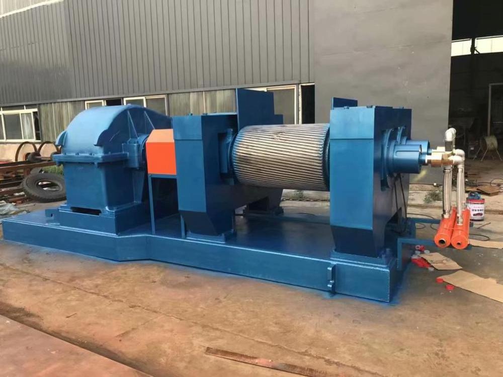 Waste rubber cracker mill/tire recycling machine/rubber breaker