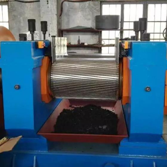 Waste rubber cracker mill/tire recycling machine/rubber breaker