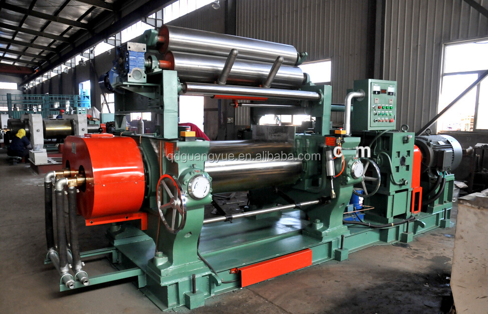 Two Roll Open Mixing Mill For Rubber & Plastic Rubber-Mixing-Mill-Indian Price Natural Rubber Xk450 Two Roll Open Mixing Mill