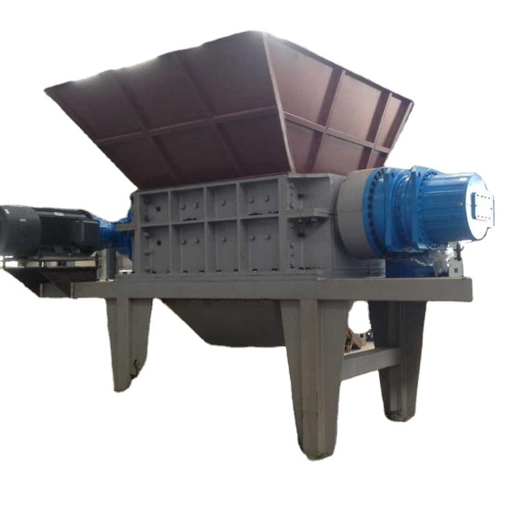 Waste plastic recycling shredder machine wood shredder waste plastic shredder