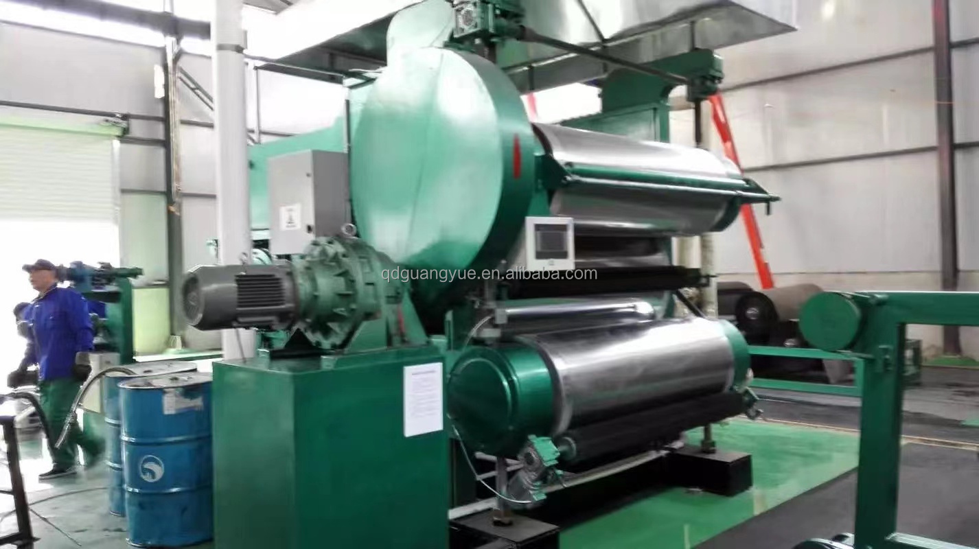 three roll rubber rotocure / rubber vulcanizer machine