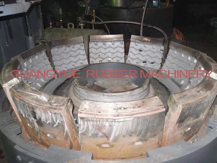 Tyre retreading press machine/buffing machine