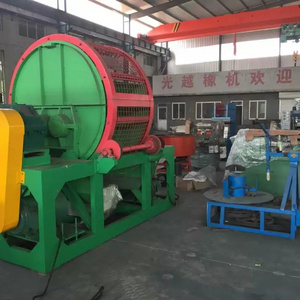 High efficiency scrap tyre shredding machine / waste truck tyre shredder