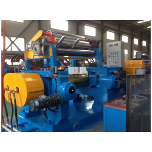 18" Two Roll Mill / Open Rubber Mixing Mill with Stock blender