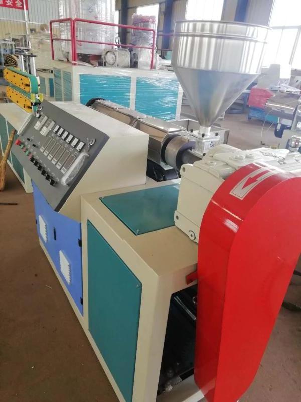 SJ45 Soft PVC rube pipe Single Screw Extruder Machine SJ-45X28 pe pp pipe extruder