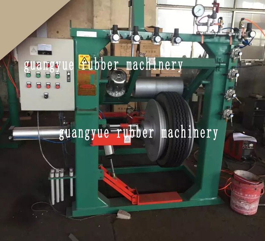 Tyre recapping machine / tyre retreading inspection machine / tire tread buffing machine for sale