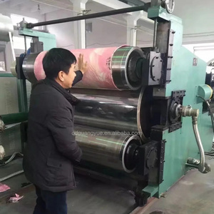 three roll rubber rotocure / rubber vulcanizer machine