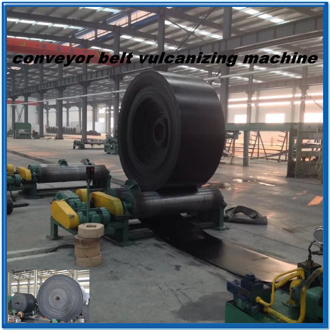 Factory price Conveyor belt used vulcanized rubber press machine