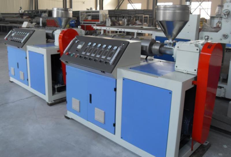 SJ45 Soft PVC rube pipe Single Screw Extruder Machine SJ-45X28 pe pp pipe extruder