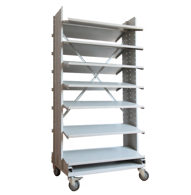 Plastic shelf bin support shelving pick rack unit