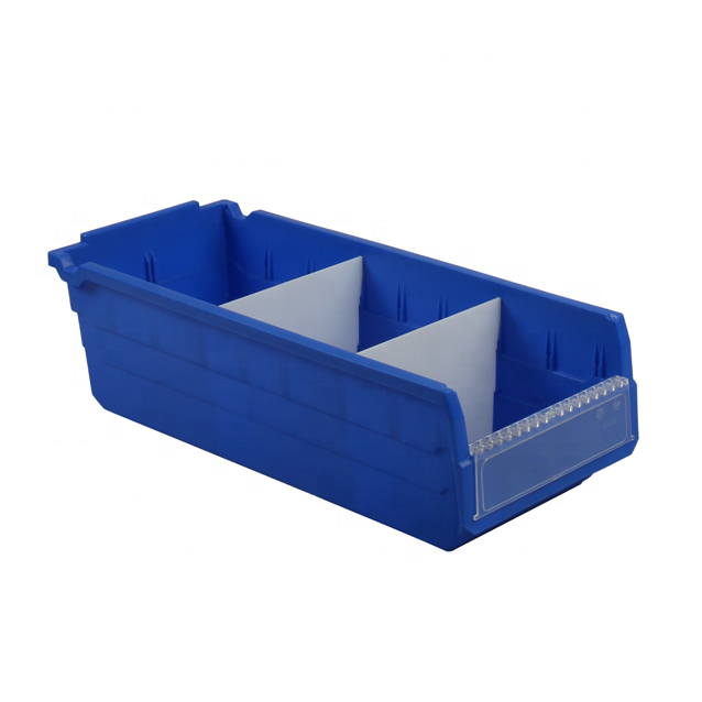 Plastic shelf bin support shelving pick rack unit