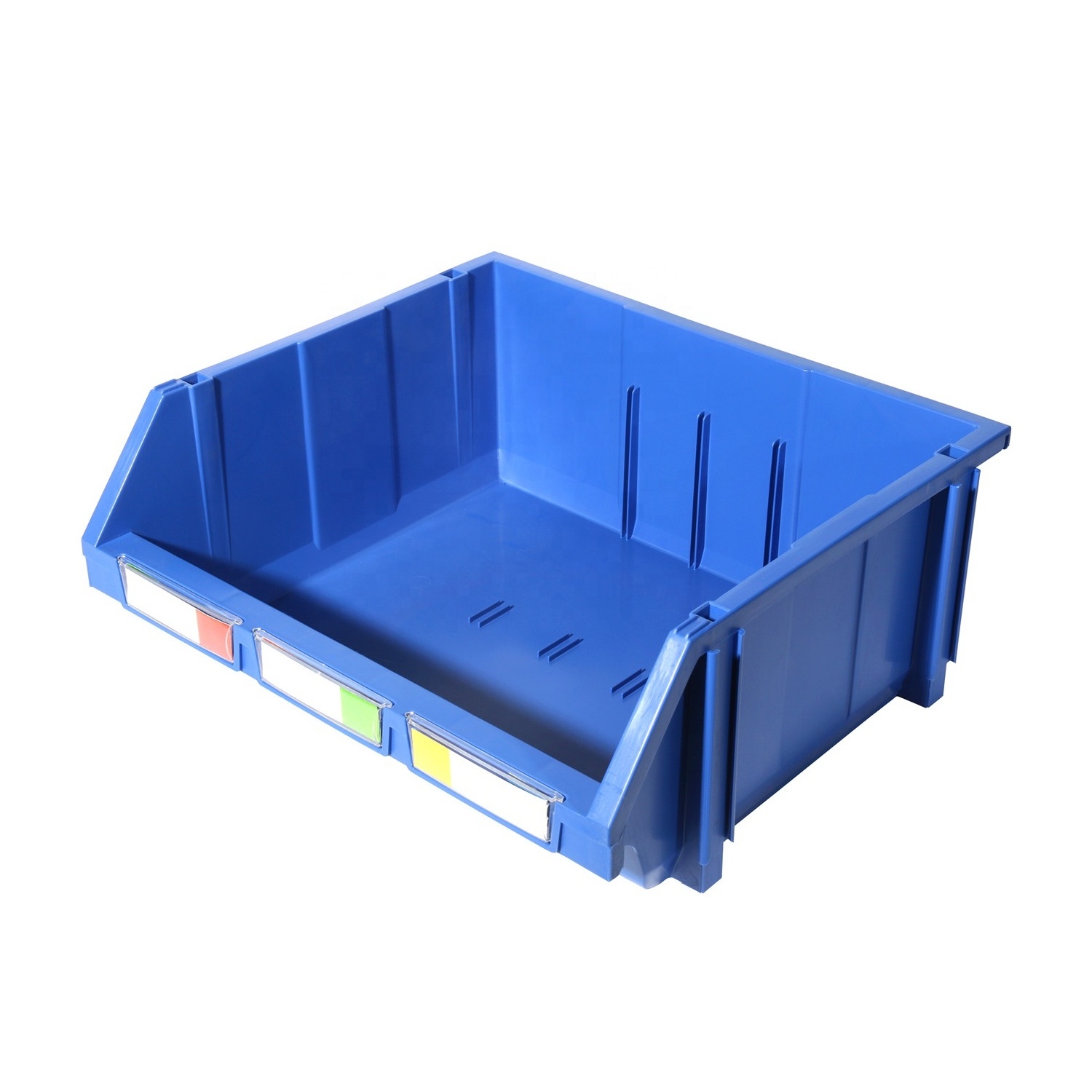 Plastic big drawers storage bin box, stackable and hang parts bin