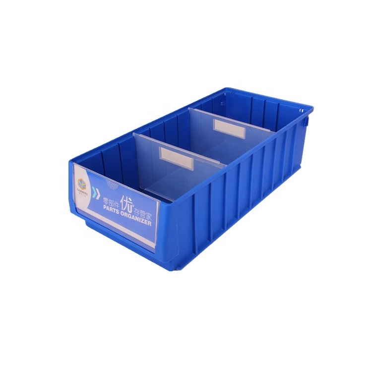 New style plastic shelf bins warehouse for sale