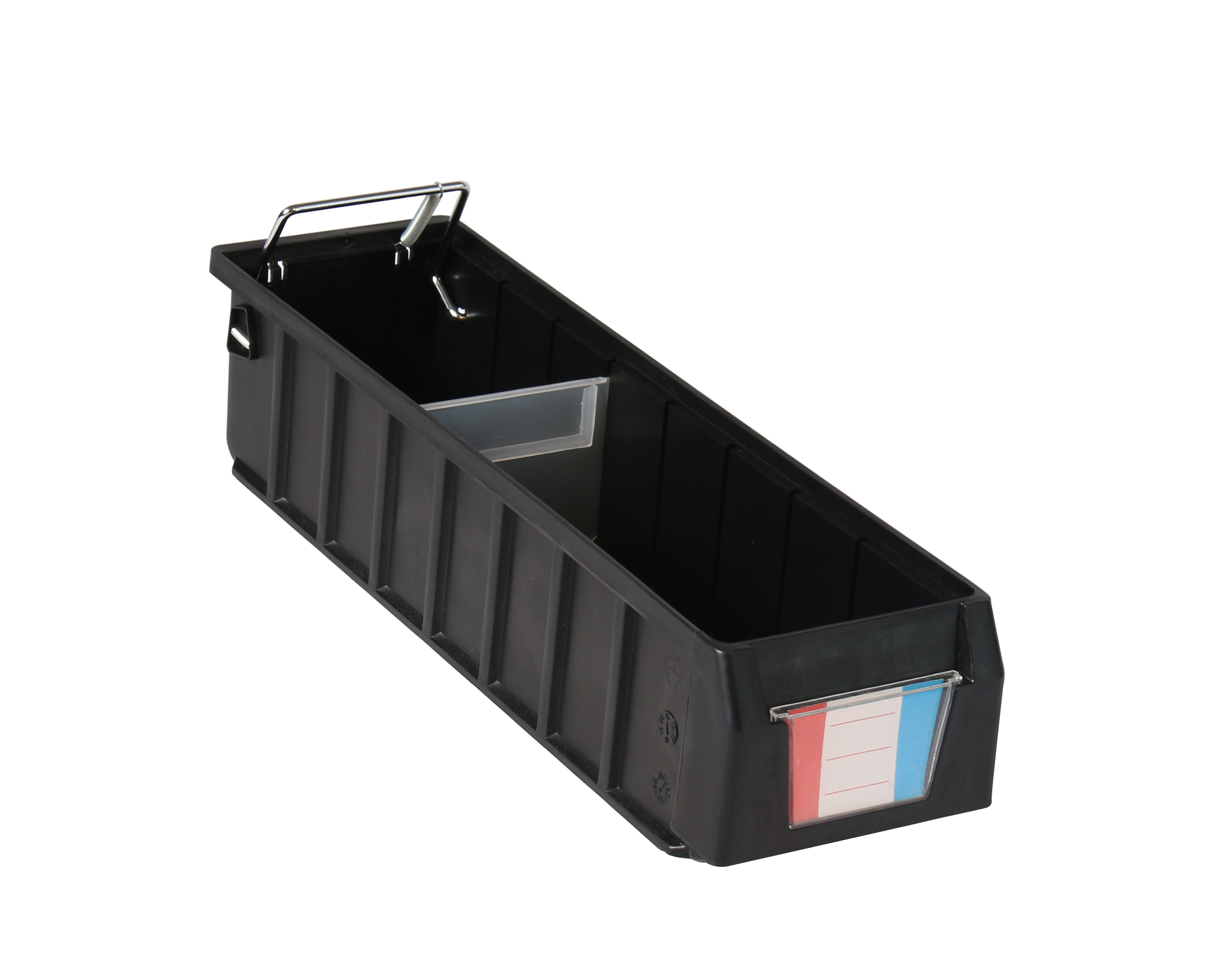 Plastic ESD storage shelf bin drawer for shellf rack, storage shelf tray