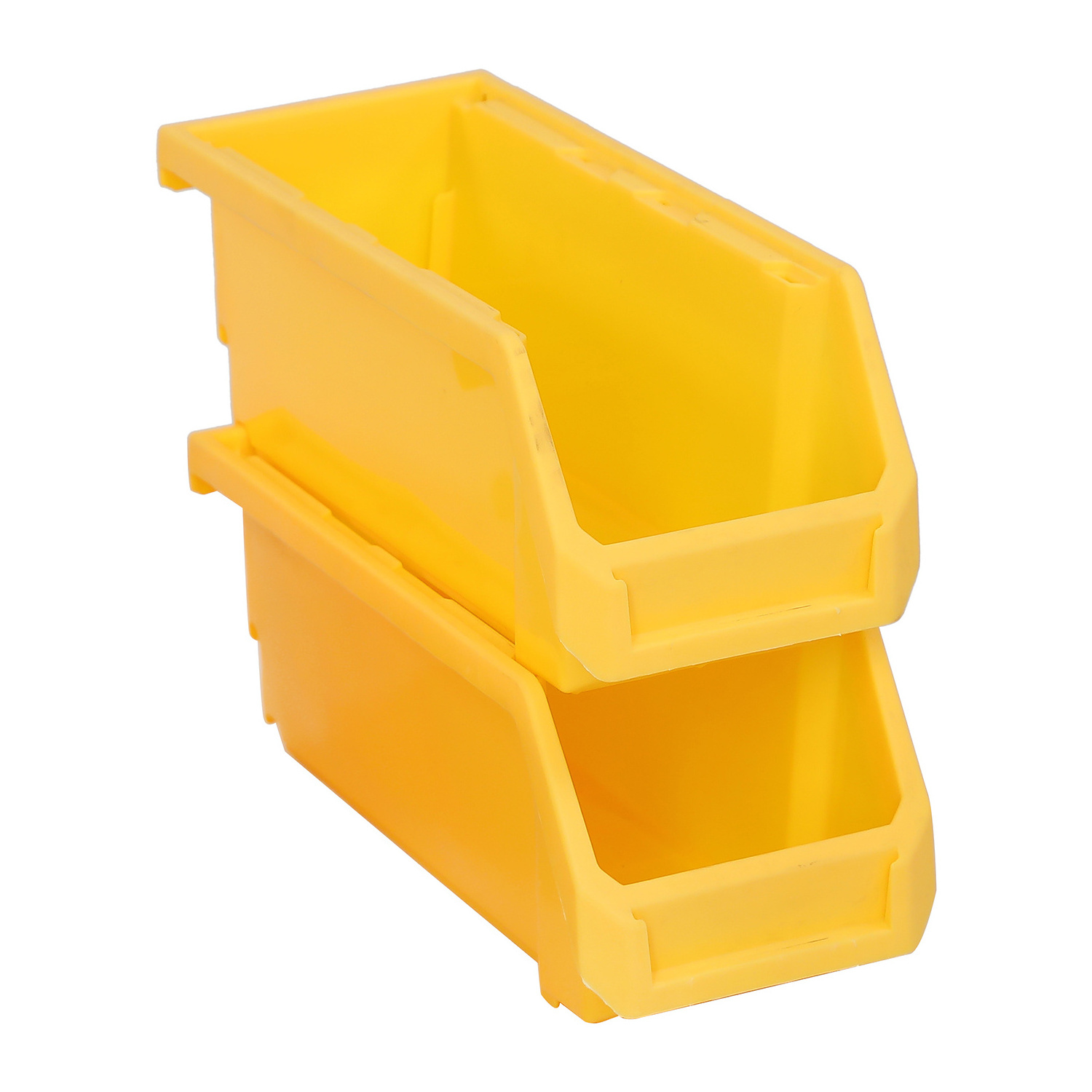 stackable and nestable spare parts plastic storage pick bins tubs for warehouse