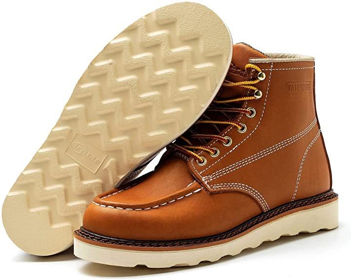 2023 best sale good quality work boots with welt for men and women