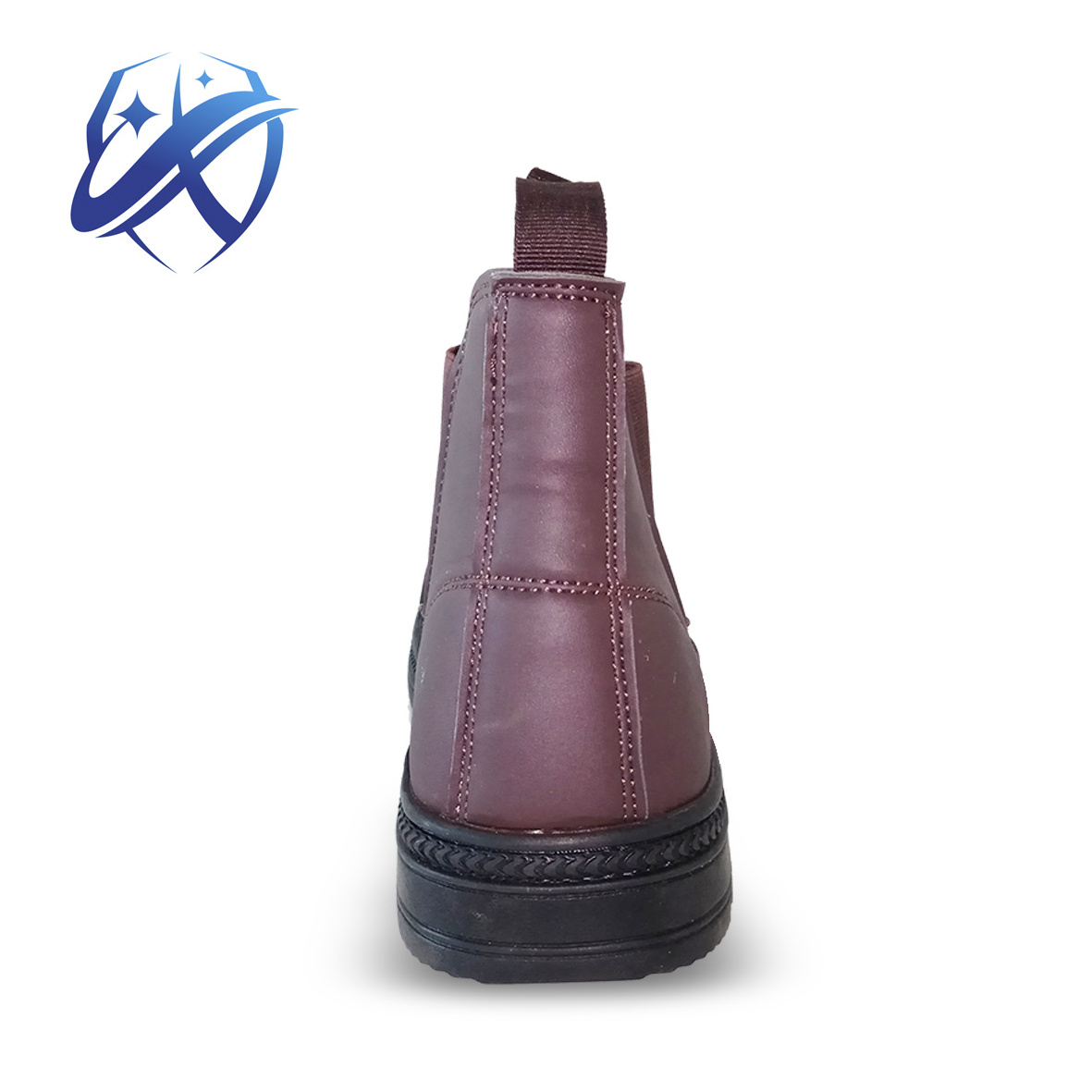 Factory Direct Sale Claret Basic Functional Hit Resistant Puncture Resistant Chel sea Elastic Boot Slip on Boot