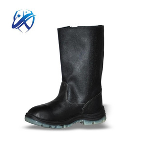 OEM/ODM Composite Toe Cap Winter High Knee Work Safety Boots with Fur