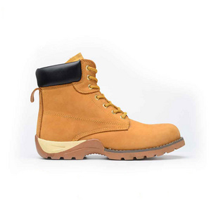 new design nubuck leather Composite toe work boots safety boots men boots with unique design