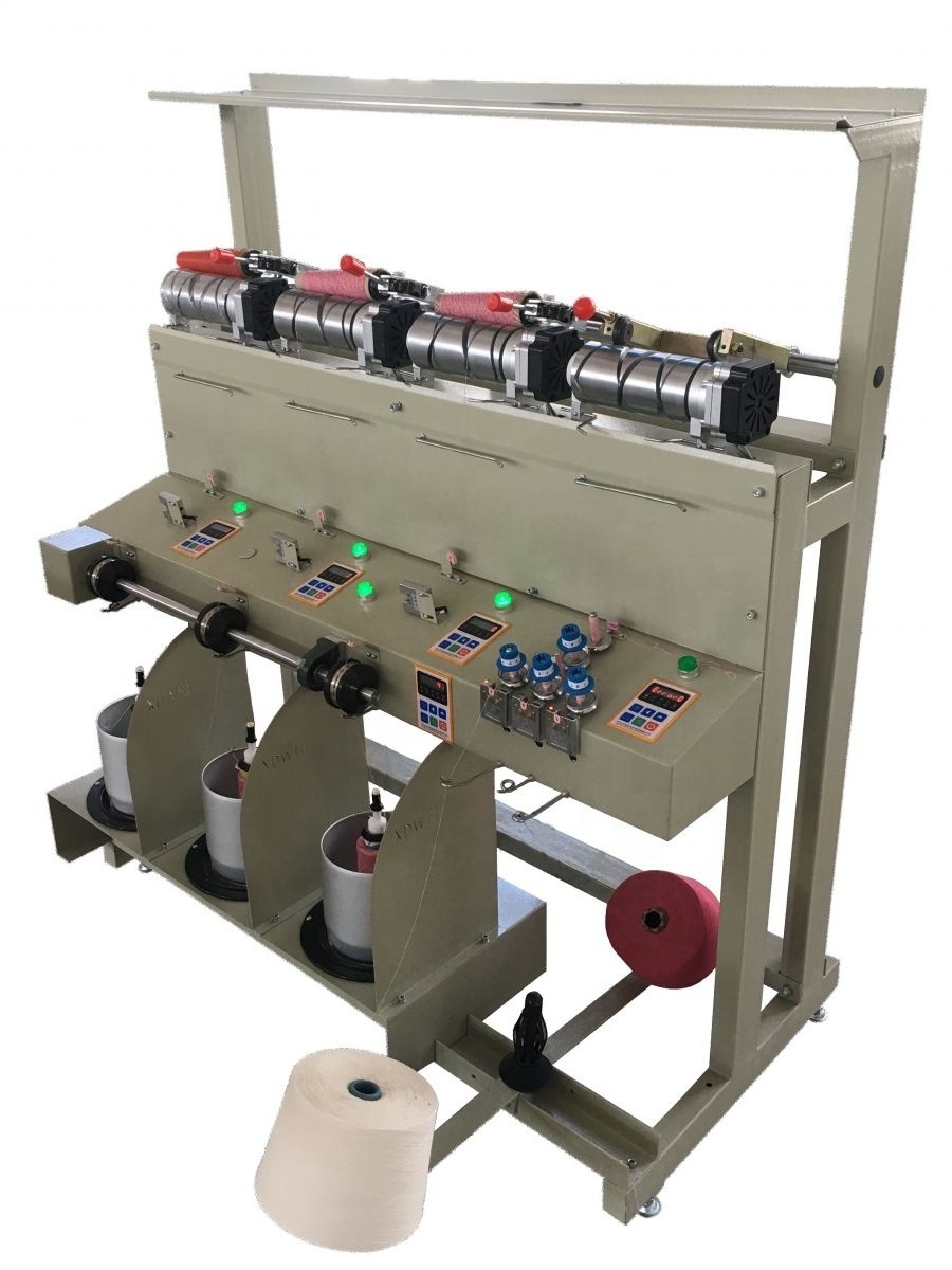 High quality distinct automatic spinning yarn doubling and twisting machine