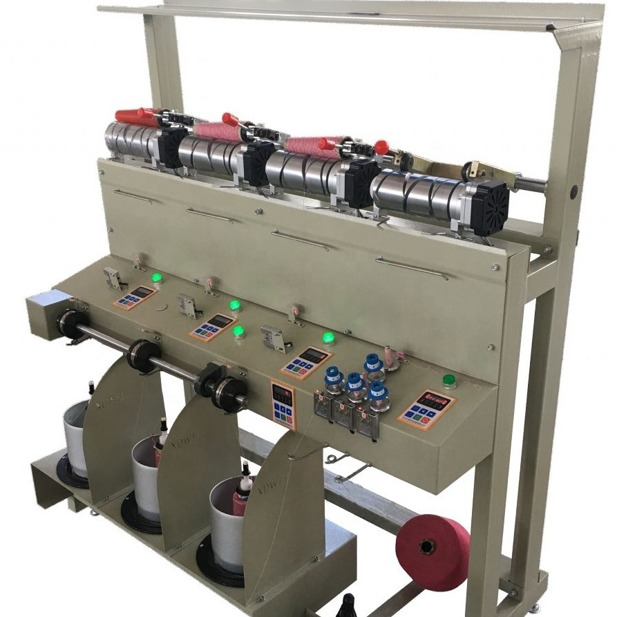 High quality distinct automatic spinning yarn doubling and twisting machine