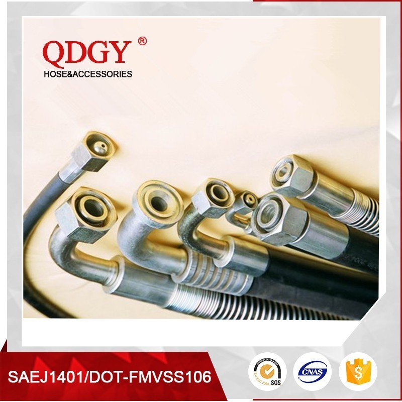 dot sae j1401 brake fluid hose replacement and hose fitting