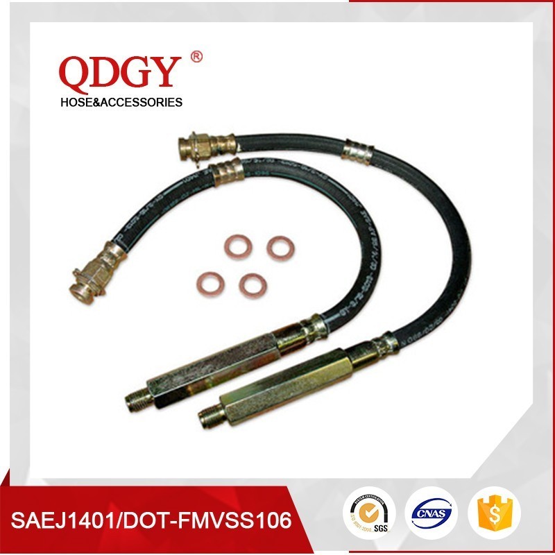 dot sae j1401 brake fluid hose replacement and hose fitting