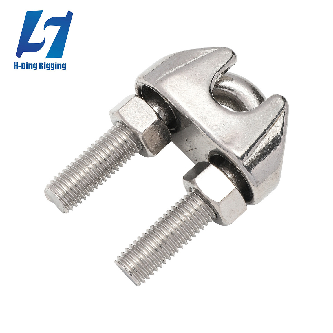 Wholesale China selling high quality rigging shandong hardware products stainless steel wire rope clips US type malleable clips