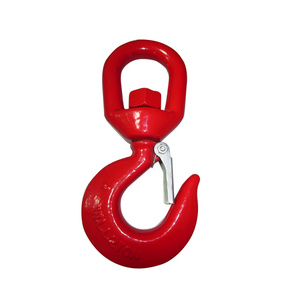 Customization service Heavy Industry Spraying Crane Hook Swivel Hook with Safety Latch