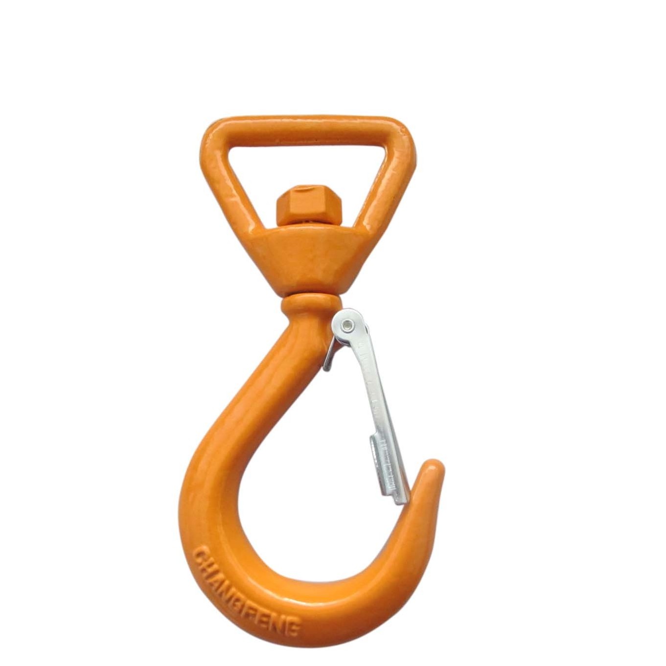 Customization service Heavy Industry Spraying Crane Hook Swivel Hook with Safety Latch