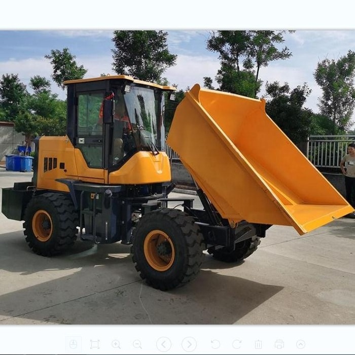 Articulated wheel dumper 1500kg price