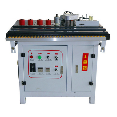 PVC Hand Held Small Double Curve Manual Edge bander Banding Machine With Trimmer