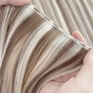 Direct Factory Wholesale Virgin Cuticle European Double Drawn Hair Micro Link Weft Hair Extensions