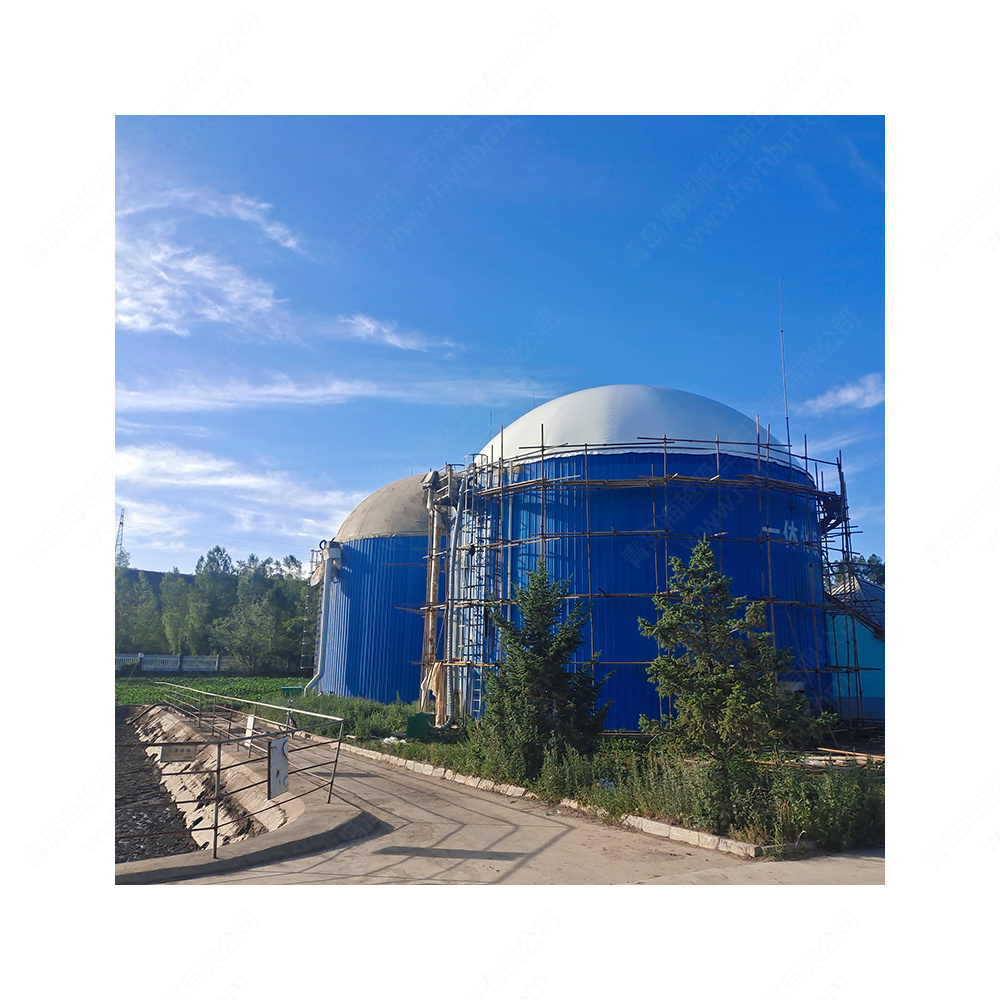 Qingdao Haiyue Hot sales 6000M3 Enamelled Steel Assemble Water Tank Water Tank Overhead