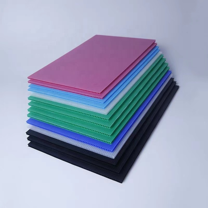 Customized Pallet Pad Buffing Board Layer Spacer Dividing Board Partition Board Placard PP Plastic Corrugated Sheet