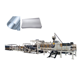 Single Twin Screw Dry Free Vented Clear Thermoforming PET Plastic Sheet Film Extrusion Making Machine Line