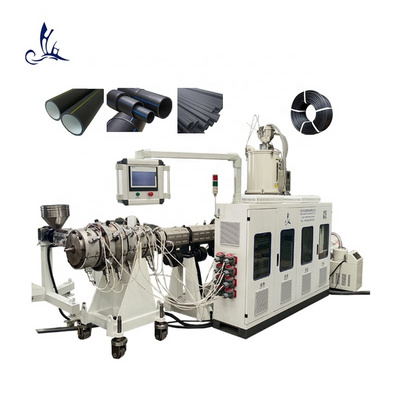 Plastic Pipe Extrusion Production Line HDPE PP PPR Tube Making Machine With CE Certificate