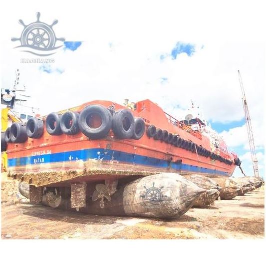 ship rubber balloon, floating pontoons used for sunken ship, boat