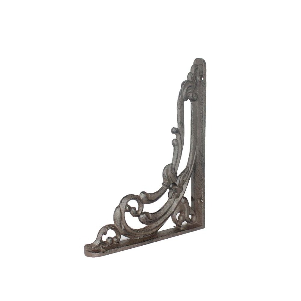 Cast Iron Hanging Plant Bracket for Plant Hangers Outdoor More Stable and Black plant stand metal for Garden Decoration