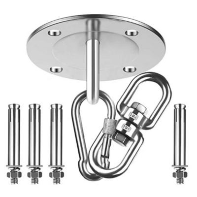 High quality hardware accessories heavy ceiling mount bracket anchor hanging bracket hook yoga hammock swing chair hook