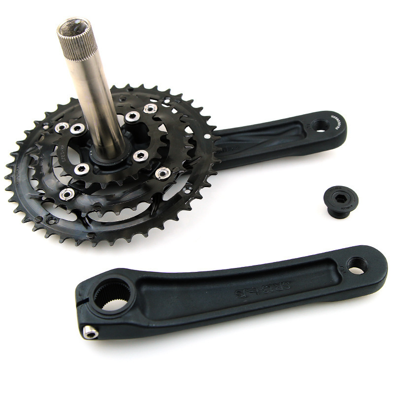 Bicycle freewheel crank mountain cycling Central axis of integrated bike crank disc 8/910 mtb accessories chainwheel bicycle