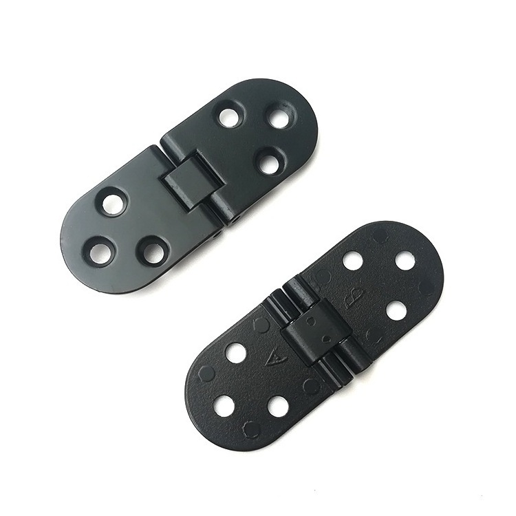 Black Hardware Furniture Gemel Small Zinc Alloy Kitchen Cabinet Hinges Folding Concealed Door Hinges