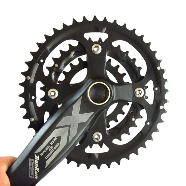 Bicycle Hollow Integrated Crank 170 MM Mountain Bike Cycle Aluminum Alloy Crank Tooth Disc Handle Crankset Bicycle